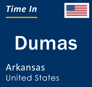 Current local time in Dumas, Arkansas, United States