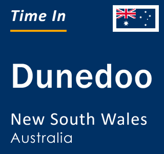 Current local time in Dunedoo, New South Wales, Australia