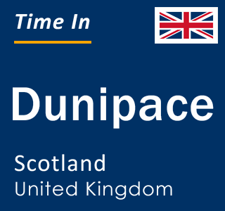 Current local time in Dunipace, Scotland, United Kingdom