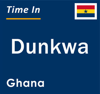 Current local time in Dunkwa, Ghana