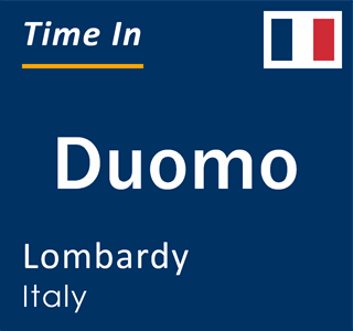 Current local time in Duomo, Lombardy, Italy