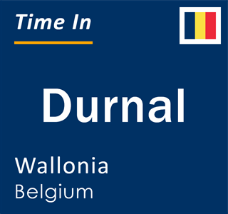 Current local time in Durnal, Wallonia, Belgium