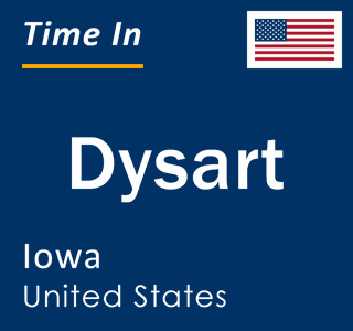 Current local time in Dysart, Iowa, United States