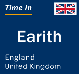 Current local time in Earith, England, United Kingdom