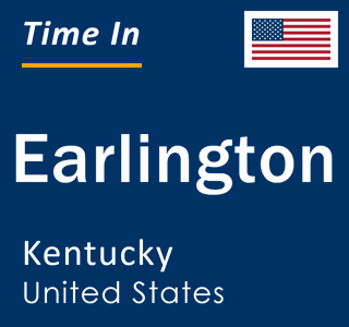 Current local time in Earlington, Kentucky, United States