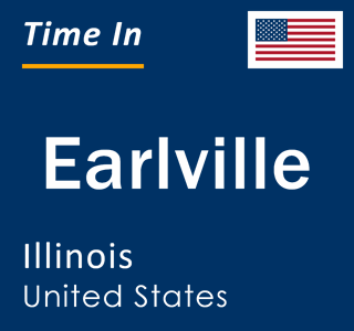 Current local time in Earlville, Illinois, United States