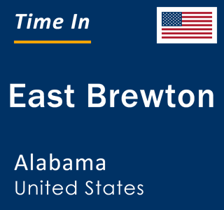 Current local time in East Brewton, Alabama, United States