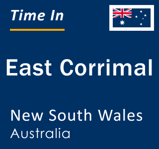 Current local time in East Corrimal, New South Wales, Australia