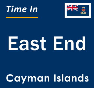 Current local time in East End, Cayman Islands