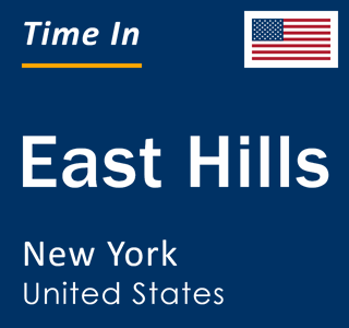 Current local time in East Hills, New York, United States