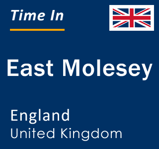 Current local time in East Molesey, England, United Kingdom