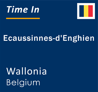 Current local time in Ecaussinnes-d'Enghien, Wallonia, Belgium