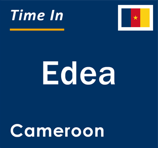 Current local time in Edea, Cameroon