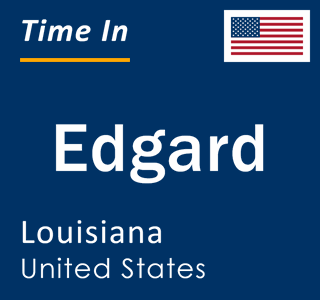 Current local time in Edgard, Louisiana, United States