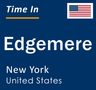 Current local time in Edgemere, New York, United States