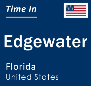 Current local time in Edgewater, Florida, United States