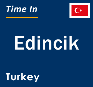 Current local time in Edincik, Turkey