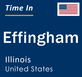 Current local time in Effingham, Illinois, United States