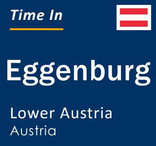 Current local time in Eggenburg, Lower Austria, Austria