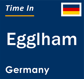 Current local time in Egglham, Germany