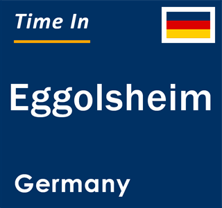 Current local time in Eggolsheim, Germany