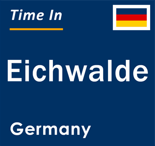 Current local time in Eichwalde, Germany