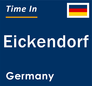 Current local time in Eickendorf, Germany