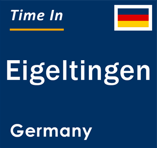 Current local time in Eigeltingen, Germany