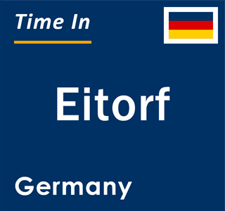 Current local time in Eitorf, Germany