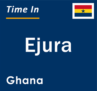 Current local time in Ejura, Ghana