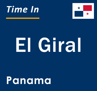 Current local time in El Giral, Panama