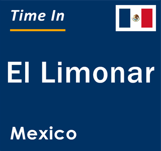 Current local time in El Limonar, Mexico