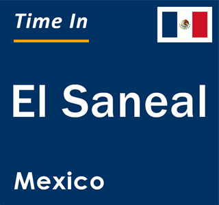 Current local time in El Saneal, Mexico