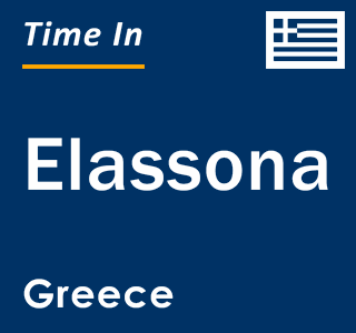 Current local time in Elassona, Greece