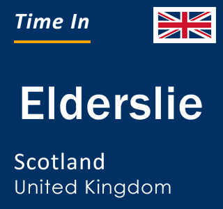 Current local time in Elderslie, Scotland, United Kingdom