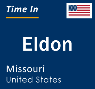 Current local time in Eldon, Missouri, United States