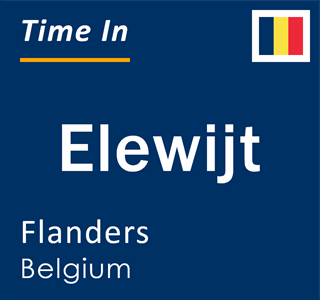 Current local time in Elewijt, Flanders, Belgium