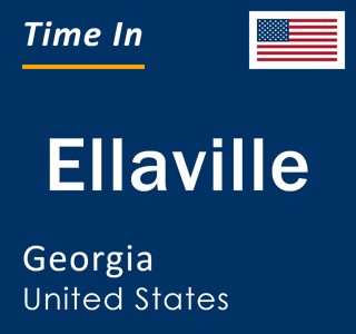 Current local time in Ellaville, Georgia, United States