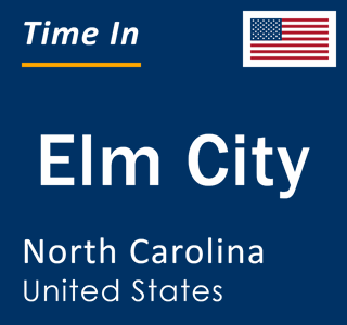 Current local time in Elm City, North Carolina, United States