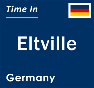 Current local time in Eltville, Germany