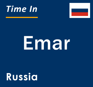 Current local time in Emar, Russia