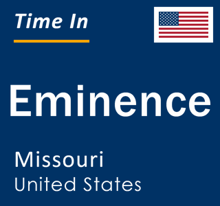 Current local time in Eminence, Missouri, United States