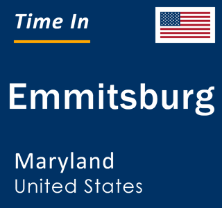 Current local time in Emmitsburg, Maryland, United States