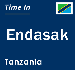 Current local time in Endasak, Tanzania