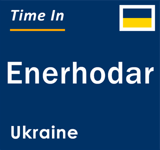 Current local time in Enerhodar, Ukraine