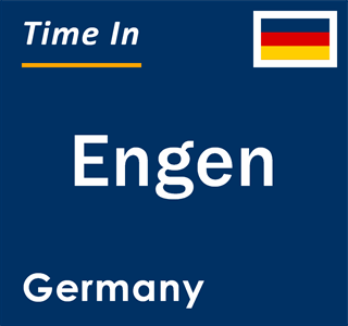 Current local time in Engen, Germany