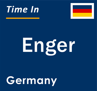 Current local time in Enger, Germany