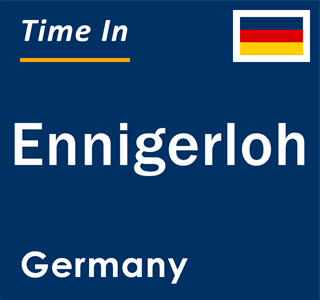 Current local time in Ennigerloh, Germany