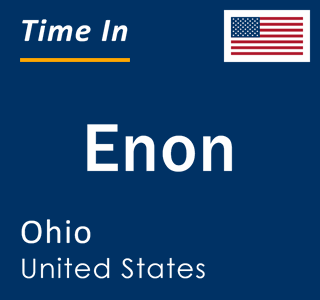 Current local time in Enon, Ohio, United States