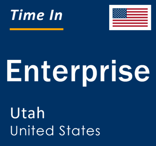 Current local time in Enterprise, Utah, United States